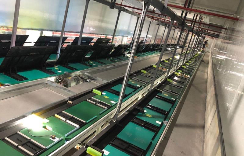 LED電視組裝、檢測和包裝線