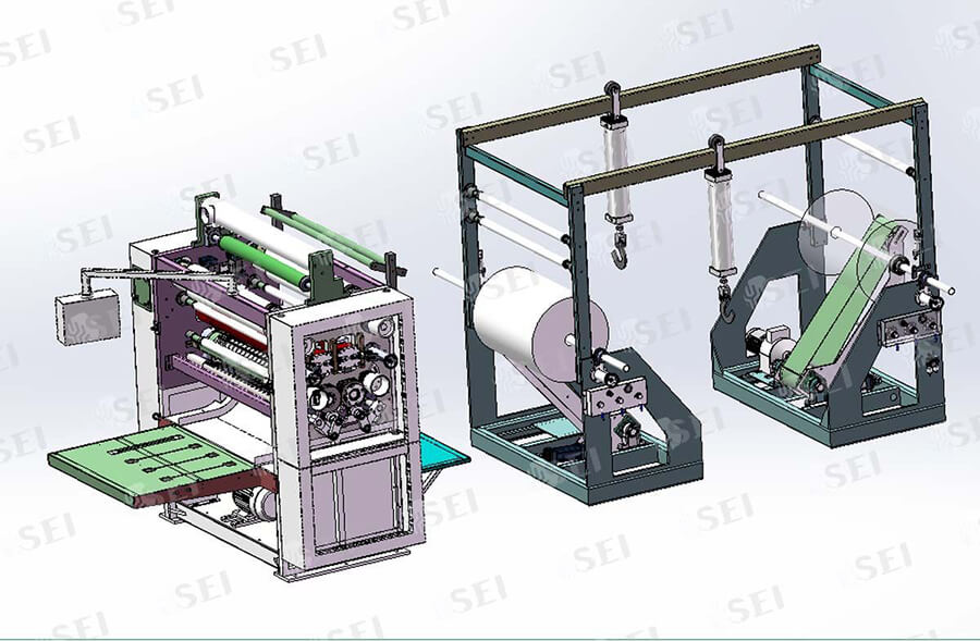 無紡布折疊設備