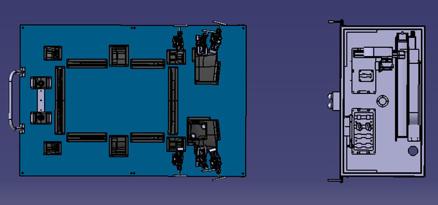 汽車(chē)配件自動(dòng)涂膠機(jī)