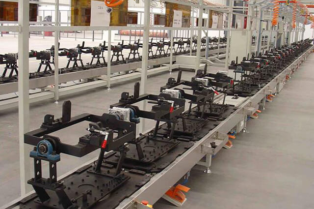 汽車配件組裝生產(chǎn)線