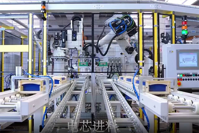 新能源汽車電池裝配線