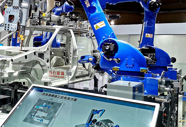 汽車零件組裝機器人