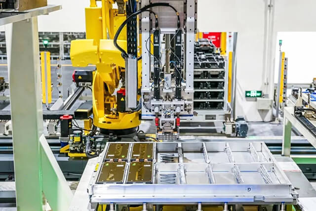 儲能電池PACK生產(chǎn)線