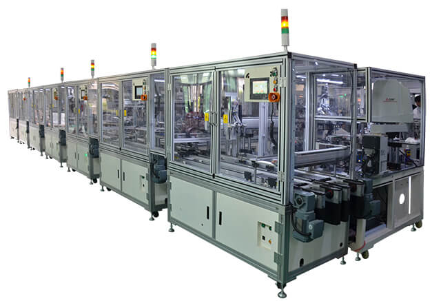 汽車零配件裝配流水線