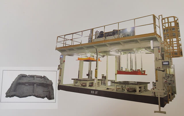 汽車地毯加熱成型機(jī)