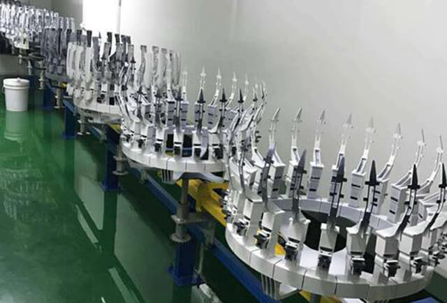 汽車(chē)門(mén)把手裝配線