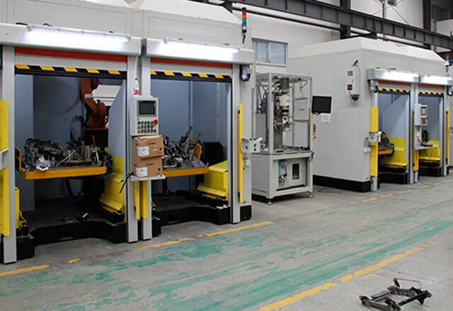 汽車座椅骨架焊接工作站