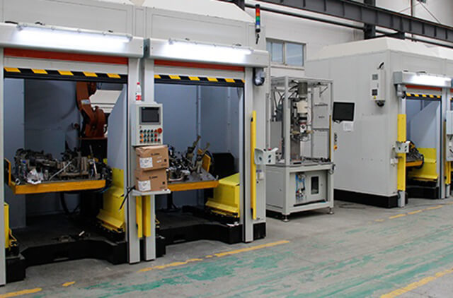 雙工位汽車空調(diào)管路焊接設(shè)備