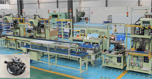 剎車盤自動裝配線