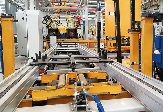 汽車自動焊接生產(chǎn)線