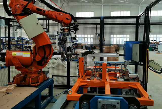 零件加工機器人自動上下料