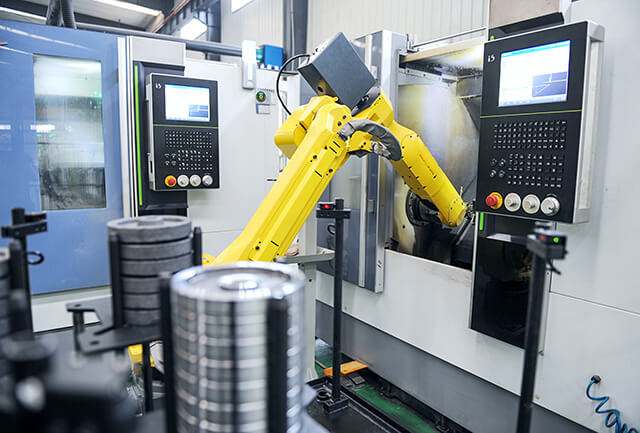 齒輪加工機(jī)器人上下料