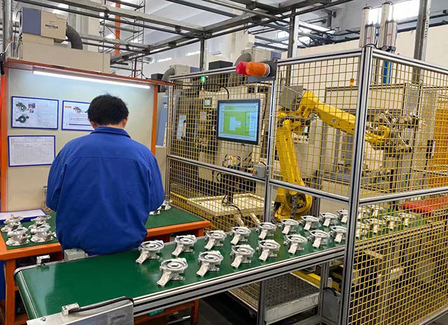 汽車(chē)零部件機(jī)加工上下料