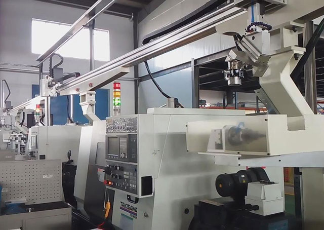 汽車球頭上下料機械手