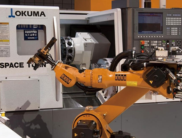 加工中心自動上下料機(jī)械手