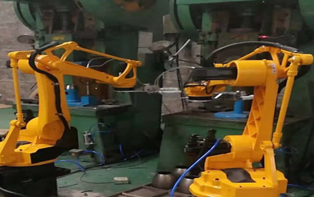 老式?jīng)_床改裝自動(dòng)化上下料