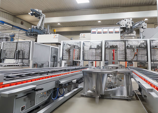 五金沖壓成型機(jī)器人上下料