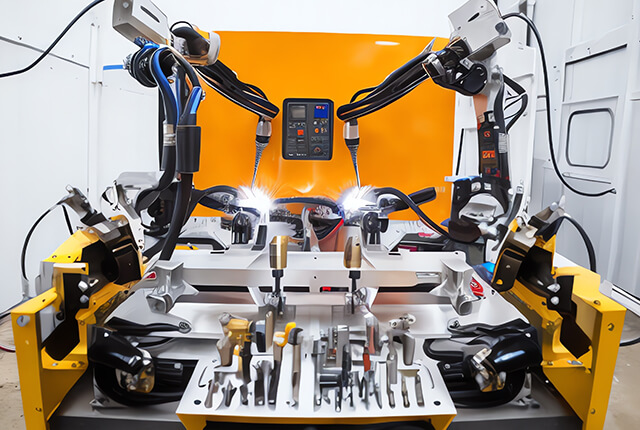 輪轂罩吸音棉焊接機