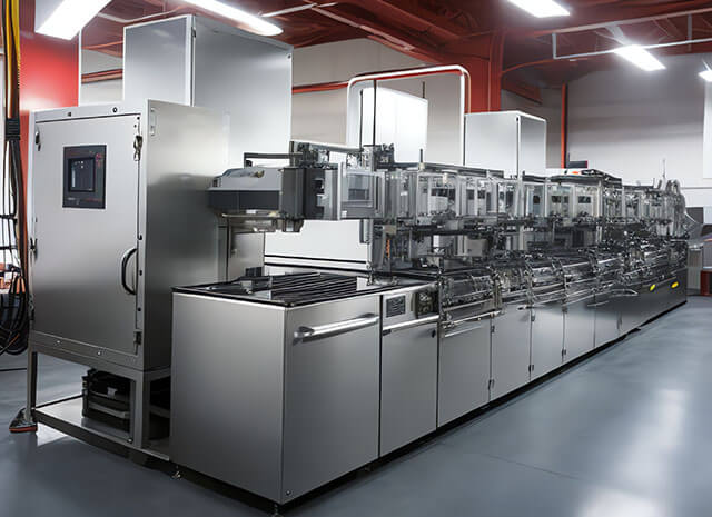 全自動鋁合金殼體超聲波清洗機