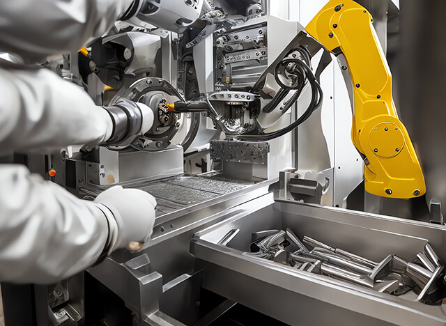 鐳雕機器人上下料系統(tǒng)