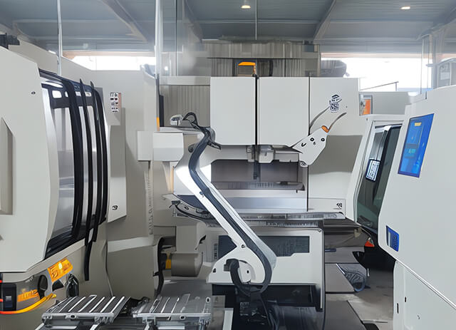 數控機床機器人自動上下料