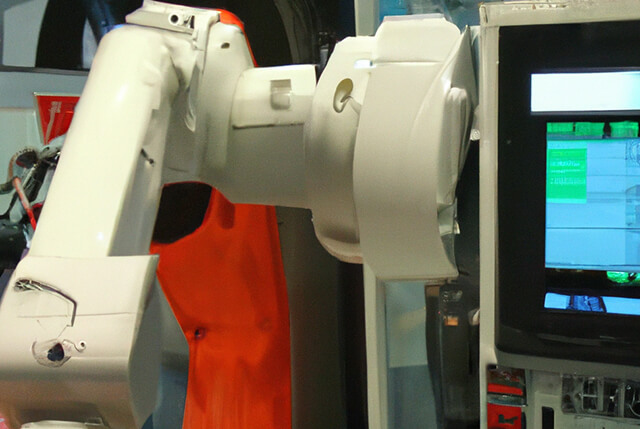 銅件車(chē)床加工自動(dòng)上下料機(jī)械手