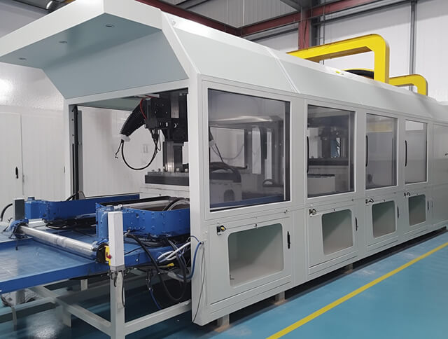 汽車腳墊包邊機器