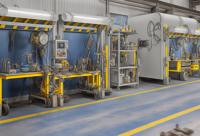 汽車座椅機(jī)器人焊接工作站