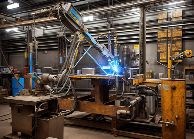 汽車底盤部件焊接工作站