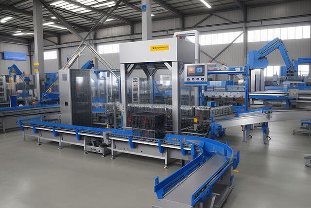 熟食裝箱碼垛自動(dòng)化