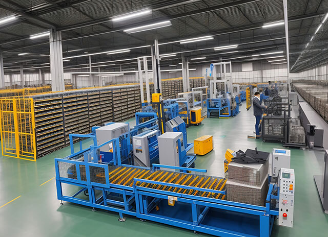 自動化裝箱碼垛生產(chǎn)線