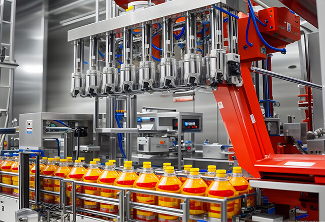 飲料裝箱自動化
