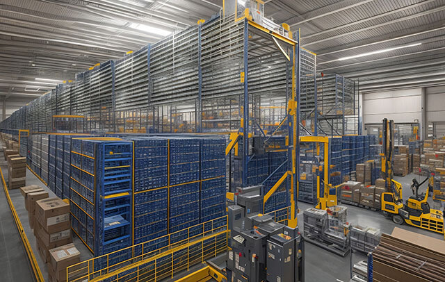 注塑件裝箱自動(dòng)化